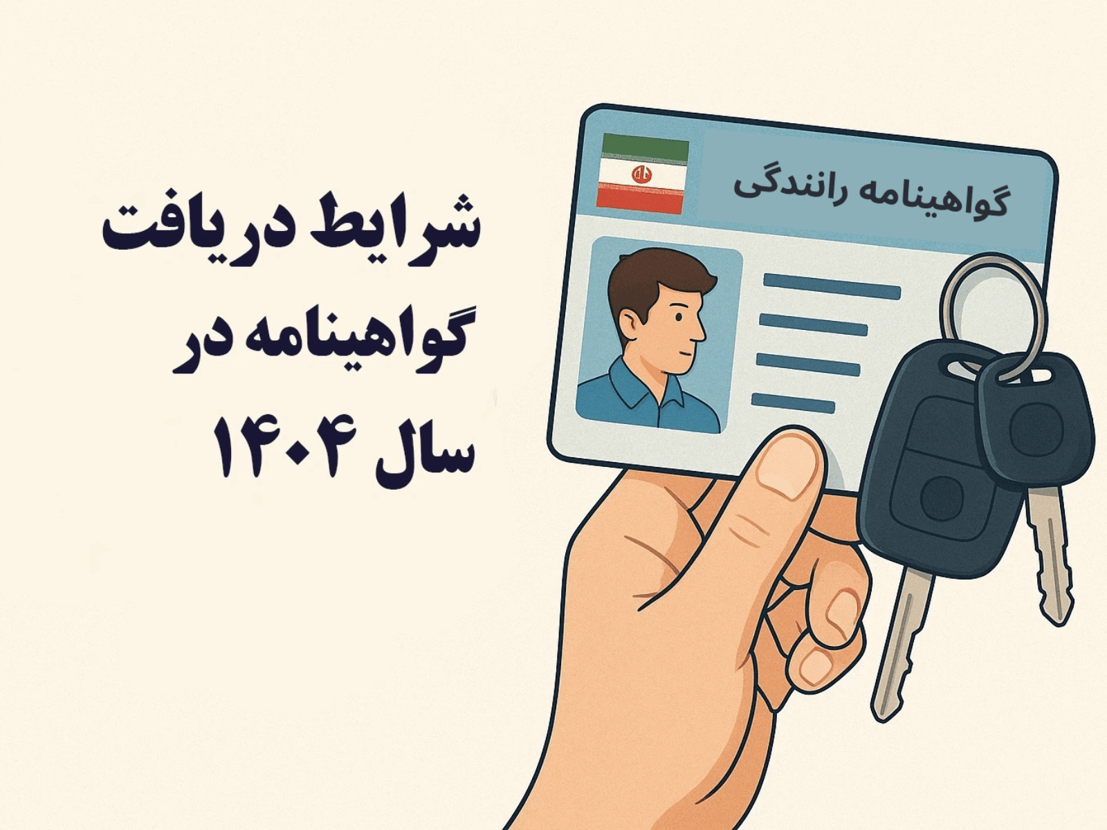 شرایط دریافت گواهینامه در سال 1404